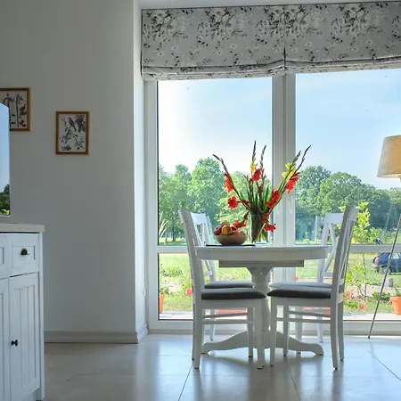 Komfortowy Z Kominkiem Holiday home Barwice
